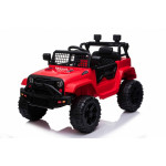 Elektrické autíčko - Jeep Dark Night - nelakované - červené